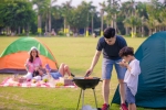 Trải nghiệm cắm trại qua đêm như trời Tây giữa không gian xanh KĐT Ecopark